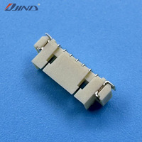 Conector de orificio macho JINDA 1.25T-1-7A de 1.25mm y 7 pines para PCB, tipo wafer, de bronce fosforado, para conexión de cable a cable