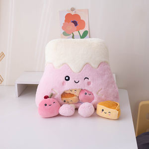Großhandel Plüsch-Mini-Puppen Pudding-Plüschtiere Simulation Innovative Snack-Puppe Weiches Sofa-Kissen für Heimdekoration - Product Image 6
