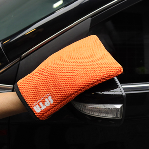 Guante de Lavado de Autos SPTA de 1 Pieza, de Arcilla Fina, de Doble Cara, Antiarañazos, Reutilizable, Elimina Rápidamente los Residuos - Product Image 6