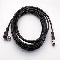 Câbles de connecteurs série économique M8/M12, IP67, qualité fiable à prix compétitif