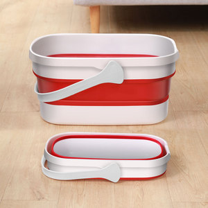 Factory Wholesale 6L 10L Household Durable <strong>Flexible</strong> Silicone Car Washing Fishing Collapsible Portable Folding Water <strong>Bucket</strong> - Product Image 3