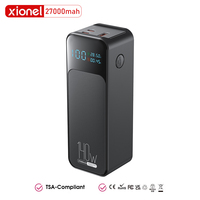 Power Bank 27000mAh 99.9Wh PD140W Pengisian Daya Laptop Tiga Port 162.5W Lampu LED 3W 300LM Grosir