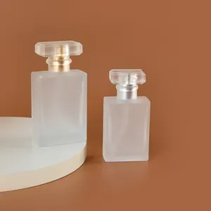 Botol parfum kaca impor dari china botol semprot minimalis kemasan kotak parfum