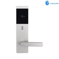 Serrure Intelligente Hôtelière Anti-Usure Texture Sable TT Lock Verrouillage par Mot de Passe et Carte Plusieurs Couleurs au Choix pour Chambre d'Hôtes et Maison