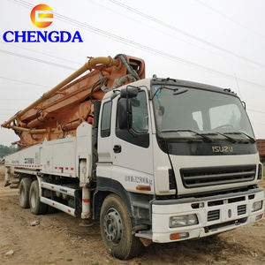 Camión bomba de hormigón usado, bombas de hormigón montadas en camión, camión bomba de cemento - Product Image 2