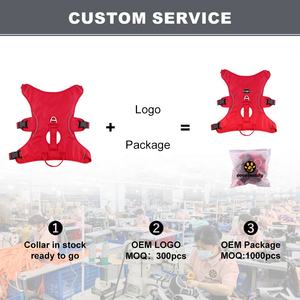 <span class=keywords><strong>COCO</strong></span> <span class=keywords><strong>BUDDY</strong></span> เสื้อกั๊กควบคุมสุนัขป้องกันการหนีสะท้อนแสงปรับได้ไม่มีการดึงตาข่ายนุ่มบุนวมทั้งตัวเครื่องควบคุมสัตว์เลี้ยงพร้อมที่จับยก - Product Image 4