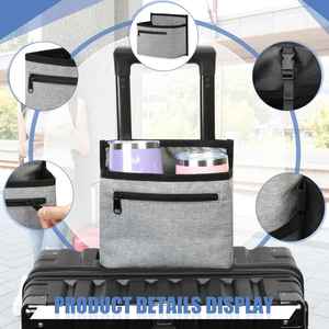 Multifunctional Travel Caddy Luggage Cup Holder Also As a Stroller & Automotive Cup Holder - Product Image 5