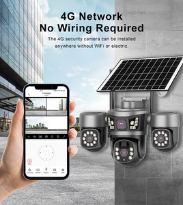 กล้องวงจรปิดอัจฉริยะ AI ตรวจจับมนุษย์ ความละเอียด 6MP เลนส์ 3 ตัว หมุนได้ ติดตามอัตโนมัติ 3 หน้าจอ รองรับ WiFi/4G สำหรับบ้าน ทนทานต่อสภาพอากาศกลางแจ้ง ใช้พลังงานแสงอาทิตย์ - Product Image 5