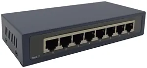 Interruptor de rede Ethernet para Desktop 8-10/100/1000Mbps