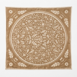 Écharpe carrée grande taille 100% modal personnalisée 130x130cm, imprimé floral, châle, foulard pour la tête - Product Image 2