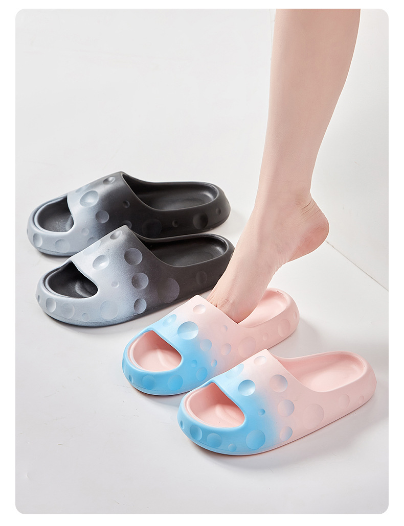 Women EVA Thick Sole Sandals Shoes Slides Shoes Slippers Anti-slip Rubber Outdoor Slipper