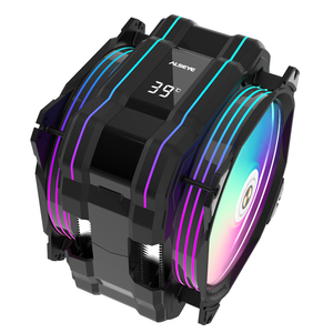 Alseye M120D-plus Mới Quạt Làm Mát CPU Hiển Thị Nhiệt Độ ARGB Quạt Làm Mát - Product Image 1
