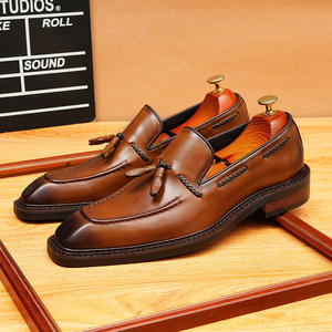 Chaussures pour hommes 2025 Business à lacets, antidérapantes, respirantes et légères - Product Image 6