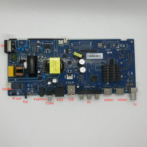 Carte de contrôle TV numérique analogique pour hôtel, PAL/SECAM/NTSC DVB-C/T/T2/S2, fréquence de rafraîchissement 120 Hz, FHD, rétroéclairage LED <span class=keywords><strong>43</strong></span> <span class=keywords><strong>pouces</strong></span> - Product Image 1