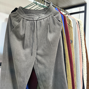 Pantalones de pana de pierna ancha para hombre, estilo <span class=keywords><strong>retro</strong></span> vintage, de segunda mano, de Uganda, en fardos de <span class=keywords><strong>ropa</strong></span> usada - Product Image 2