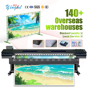 YINGHE 2026 Nueva Impresora de Banners Flexibles de 3.2m I3200 con 2 Cabezales, Placa Hoson, para Vinilo de Rotulación de Vehículos, PVC Retroiluminado, Tinta Ecológica Infrarroja, FESPA AfricaZA - Product Image 1