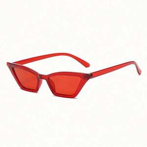 Gafas de Sol de Moda Vintage para Mujer, Montura Pequeña, Gafas de Sol Rojas de Ojo de Gato, Gran Venta 2019 - Product Image 4