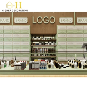 Inneneinrichtung für Apotheken, Verkaufstheke für Apotheken, Apothekenmöbel aus Holz, Vitrine für Apotheken - Product Image 3