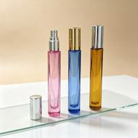 Flacon de parfum carré vide en verre DongFang Glass TXZ-730 10ml 15ml 20ml avec pompe pulvérisatrice, diffuseur à bâtonnets, anti-fuite, sérigraphié