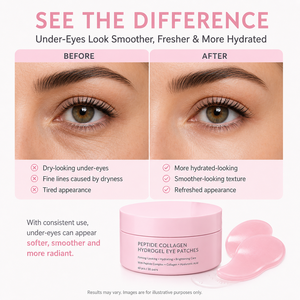 Masque Gel Contour des <span class=keywords><strong>Yeux</strong></span> Anti-Âge Raffermissant, Hydratant, Éclatant, Contre les Cernes, Rides <span class=keywords><strong>et</strong></span> Ridules, au Peptide <span class=keywords><strong>et</strong></span> Collagène, Hydrogel, pour <span class=keywords><strong>Yeux</strong></span> Sensibles <span class=keywords><strong>et</strong></span> Secs - Product Image 6