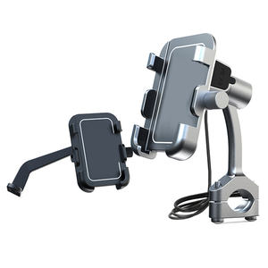 Support de chargement réglable pour téléphone portable en alliage d'aluminium avec chargeur USB - Product Image 1