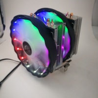 Ventilateur de refroidissement pour boîtier d'ordinateur Cool Storm LGA 1200 à prix de gros, 4 caloducs, roulement fluide 90 mm, 3 broches