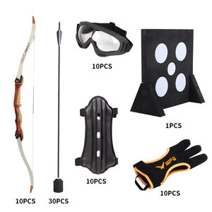 Juego de etiquetas de Tiro con Arco SPG CS, accesorios inflables, arco recurvo de Paintball y flecha, equipo de tiro, equipo de protección de punta de espuma - Product Image 1