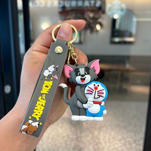 กล่องสุ่มของเล่นการ์ตูนแมวและหนู ตุ๊กตาแอคชั่นฟิกเกอร์ พวงกุญแจน่ารัก ของตกแต่งกระเป๋า อนิเมชั่น ทอมแอนด์<span class=keywords><strong>เจ</strong></span>อร์รี่ - Product Image 3