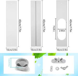 Kit d'aération de fenêtre AC <span class=keywords><strong>portable</strong></span> OEM avec tuyau de 5 pouces Kit de 5 joints de fenêtre pour climatiseur <span class=keywords><strong>portable</strong></span> - Product Image 5
