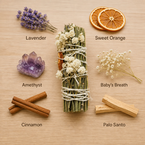 Factory Wholesale Natural Pure Herbal Spiritual Crystal Energy Cleansing <strong>Incense</strong> Sticks, Containing <strong>Palo</strong> <strong>Santo</strong>/sage Bundles - Product Image 5