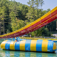 2024 parc aquatique gonflable populaire sautant oreiller gonflable eau sautant Airbag Blob à vendre