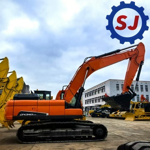 Excavadora DOOSAN DX340LC usada en un 95% de su estado original, para maquinaria de construcción. - Product Image 3