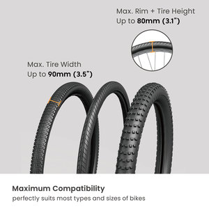 Lot de 2 supports de rangement verticaux pour vélos, <span class=keywords><strong>support</strong></span> <span class=keywords><strong>mural</strong></span> LBM14-01, rangement pour cintre de <span class=keywords><strong>vélo</strong></span> pour présentoir intérieur de la maison - Product Image 3