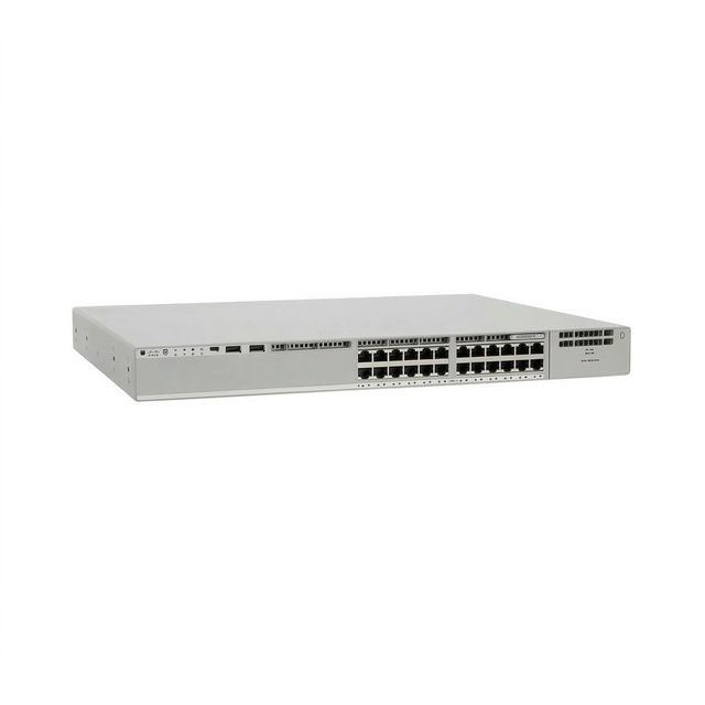 Original Cisco C9300X-24HX-E Switch 24 Port Multi-Gigabit Layer 3 Managed Ethernet Switch with PoE++ for Enterprise Network