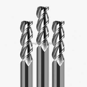 <span class=keywords><strong>Fraise</strong></span> à bout carré à 3 cannelures gauche/droite, diamètre de la tige de 6 mm, <span class=keywords><strong>fraise</strong></span> en carbure pour le cuivre/l'aluminium, <span class=keywords><strong>fraise</strong></span> à bois OEM - Product Image 5