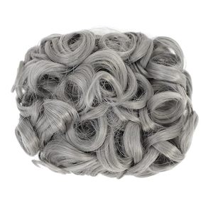 <span class=keywords><strong>Chignon</strong></span> bouclé facile à clipser pour femme avec deux peignes en plastique, <span class=keywords><strong>filet</strong></span> élastique, couvre-<span class=keywords><strong>chignon</strong></span> en fibre haute température, portable - Product Image 2