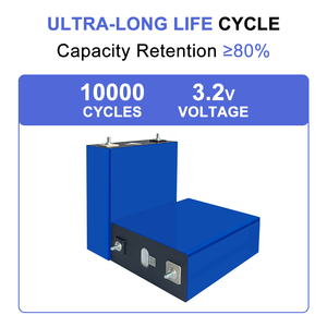 Cellule de batterie LiFePO4 à semi-conducteurs 3,2 V 280 Ah 300 Ah 310 Ah 320 Ah 340 Ah 560 Ah pour systèmes de stockage d'énergie solaire, durée de vie de 10 000 cycles - Product Image 2