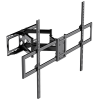 Support TV en acier 60 "-120" Support mural pour téléviseurs Usine de gros OEM ODM Full Motion Swivel Tilt LCD Screen TV Hanger