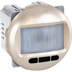 Commutateur de détection de mouvement automatique à 3 fils en titane COMETE avec neutre - Product Image 1