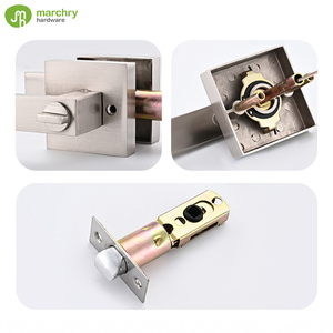 Traditional Design Bronze Door <b>Handle</b> Aluminum Alloy Privacy Passage Door <b>Handle</b> With <b>Lock</b> - Product Image 3