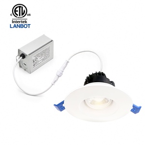 Top Level Trần downlights lanbot Jason ETL 3 inch 900lm không thấm nước LED nhãn cầu ánh sáng 3 màu Dimmable LED Gimbal potlights - Product Image 5