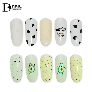Esmalte de Gel Blanco Lechoso BD, 17 Colores Clásicos, Colección de Esmaltes de Gel Súper Lechoso, Vegano, Cruelty Free, Colores Naturales, Esmalte de Gel UV - Product Image 2