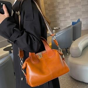 Bolsos de Mano AndoBag para Mujer, de Cuero Vacuno Genuino, Estilo Retro, Bolso Tote de Gran Capacidad, Bolso de Hombro y Bandolera 3028 - Product Image 4