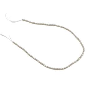 Perles d'eau douce artisanales de Zhuji, 37 cm, grains de riz naturels, 3-3,5 mm, grain peu profond, nucées, perles dispersées - Product Image 5