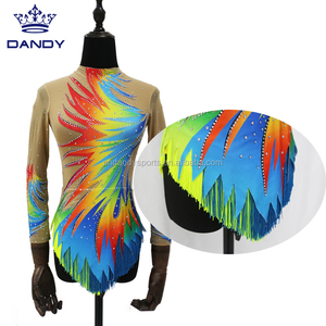 Hot Sale <strong>Rhythmic</strong> <strong>Gymnastics</strong> Custom Ballet <strong>Leotard</strong> With Best Quality - Product Image 6
