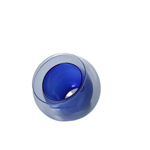 <span class=keywords><strong>Paralume</strong></span> Moderno in Vetro Borosilicato a Doppio Strato <span class=keywords><strong>Blu</strong></span> Personalizzato all'Ingrosso - Product Image 4