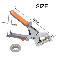 Utiliser pour Banner 10/12mm Hole Puncher Press à la main Manuel Oeillet Grommet Punching Machine Plier