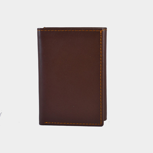 HMA SPORTS and APPAREL Design Your Own Custom Size <b>Men's</b> Genuine Leather <b>Wallet</b>-Durable Multi-Function Fashion Style - Product Image 3
