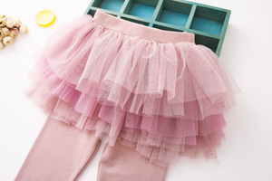 กางเกงเลกกิ้งผู้หญิงกระโปรงเค้กกางเกงเด็กผู้หญิงกางเกงวัยรุ่นกางเกงผ้าฝ้ายฤดูใบไม้ผลิฤดูใบไม้ร่วง - Product Image 4