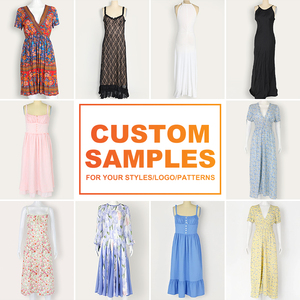 Vestidos informales Acampanados para mujeres mayores Bordado de encaje sedoso para fiestas nocturnas personalizables por fabricantes de ropa - Product Image 2